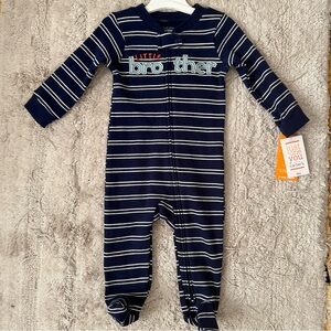 Carter’s Little Brother footed sleep and play - 9 month - NWT